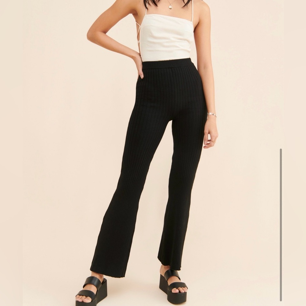 ASTR The Label Maida Knit Pants Black